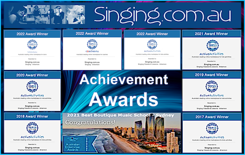 Learn to sing by reputable Award Winning Team of Teachers